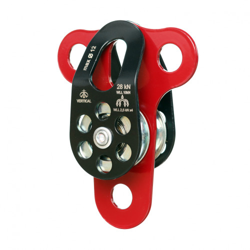  Блок-ролик Вертикаль двойной сталь с подшипником Про в Волгограде  