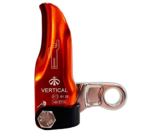  Зажим Вертикаль для двойной веревки оранжевый в Волгограде  