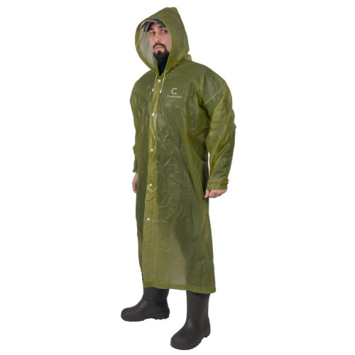 Плащ-дождевик Следопыт EVA 80х131 см на кнопках,army green