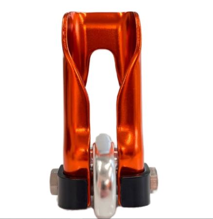  Зажим Вертикаль для двойной веревки оранжевый в Волгограде  