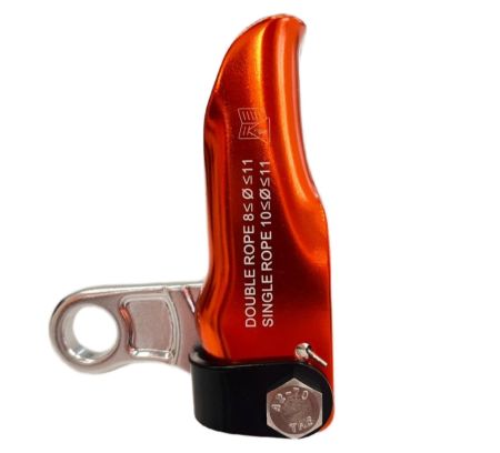  Зажим Вертикаль для двойной веревки оранжевый в Волгограде  