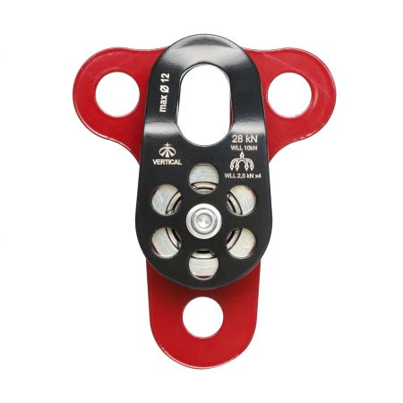  Блок-ролик Вертикаль двойной сталь с подшипником Про в Волгограде  