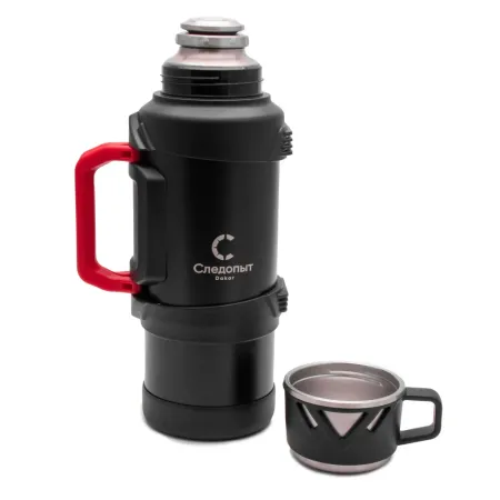 Термос Следопыт-Dakar со складными ручками 1,9л.