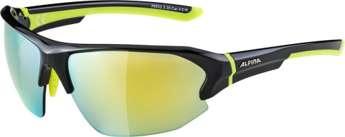 Купить очки alpina lyron hr black-neon yellow gloss/yellow mirror cat.3 в Волгограде