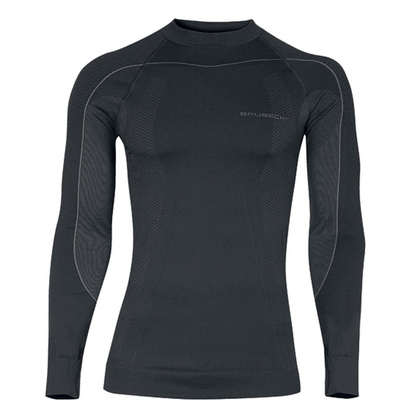 Футболка Brubeck Extreme Thermo LS1529М черный в Волгограде