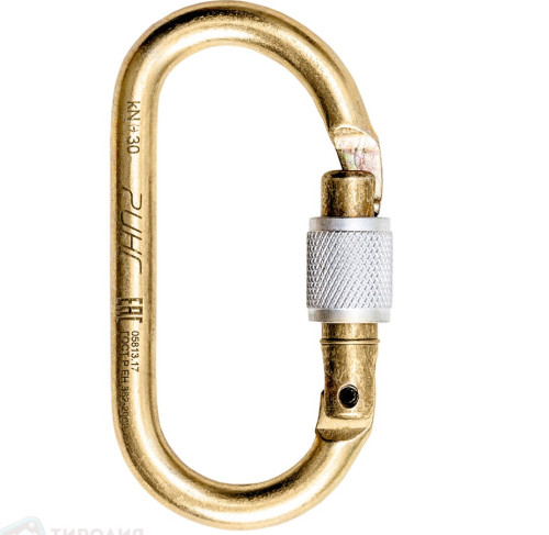  Карабин Ринг сталь овал (keylock) 3000 (3шт) в Волгограде  