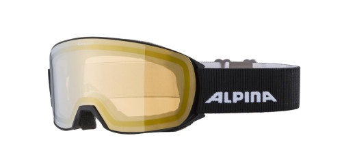 Купить маска alpina г/л nakiska q-lite black matt/q-lite gold s1 в Волгограде