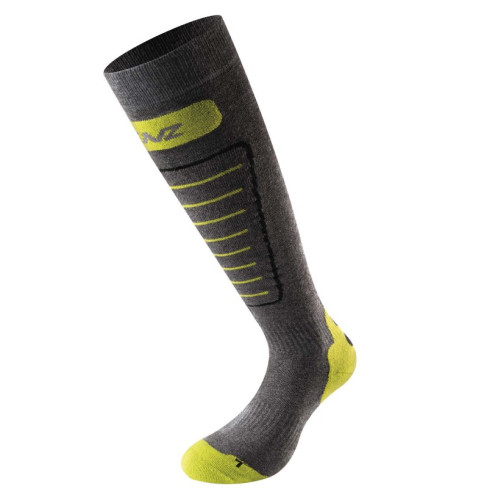 Купить Носки LENZ Skiing 1.0 Grey/Lime в Волгограде