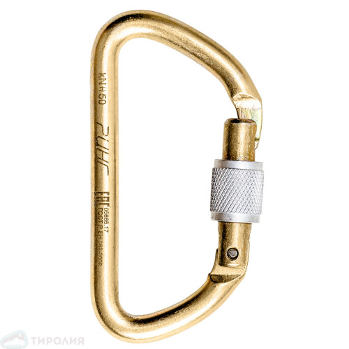  Карабин Ринг сталь трапеция (keylock) 5000 в Волгограде  