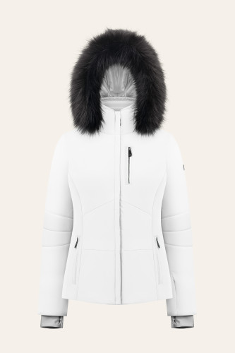 Куртка горнолыжная Poivre Blanc с иск.мехом W24-0800-WO/A белый в Волгограде