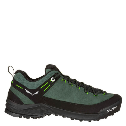 Купить ботинки salewa ms wildfire leather raw green/black в Волгограде