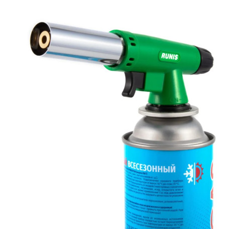Горелка газовая RUNIS Premium P05 пьезо.цанг.4-052