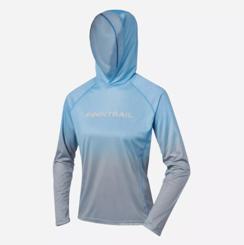 Лонгслив Finntrail женский Venus Hood W 6621 LightBlue в Волгограде