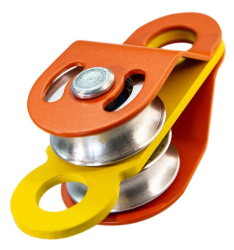  Блок-ролик Орион-Альп двойной сталь с подшипником в Волгограде  