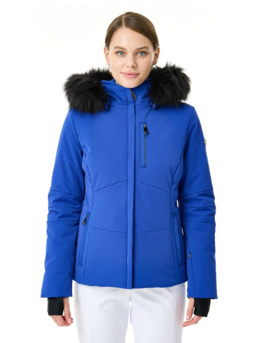 Куртка горнолыжная Poivre Blanc с иск.мехом W24-0802-WO/A синий в Волгограде