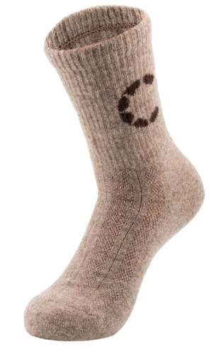 Купить Носки Следопыт Organic wool socks YAK,natural brown в Волгограде