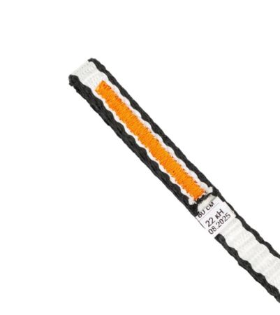  Петля Вертикаль 80см.дайнема шир.10мм черно-белая в Волгограде  