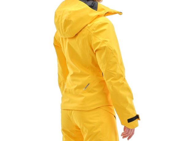 Куртка горнолыжная Dragonfly утепленная Gravity Premium Woman Yellow-Dark в Волгограде