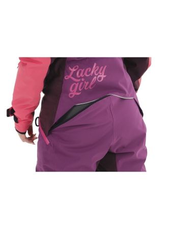Комбинезон сноубордический Dragonfly Premium Woman Purple&Brown в Волгограде