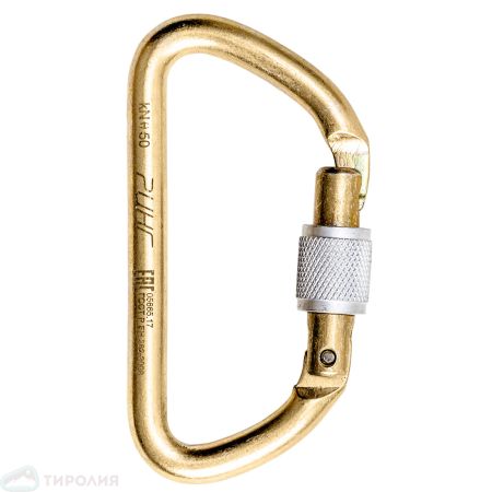  Карабины Ринг сталь трапеция (keylock) 5000 (10шт) в Волгограде  