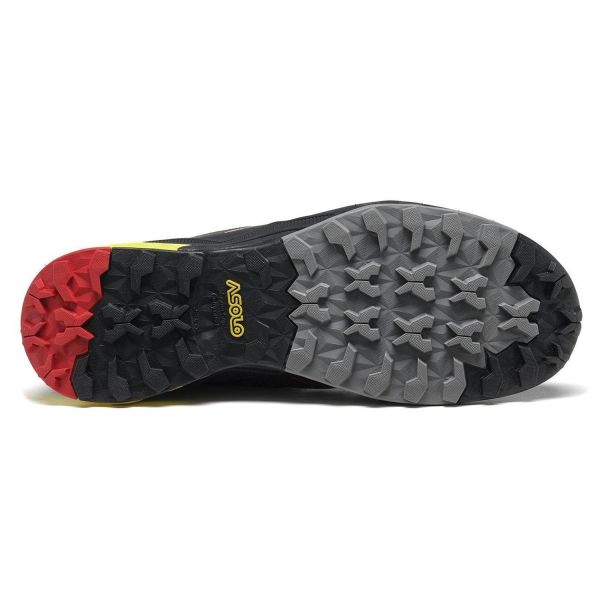 Купить ботинки asolo softrock mm black/black/yellow в Волгограде