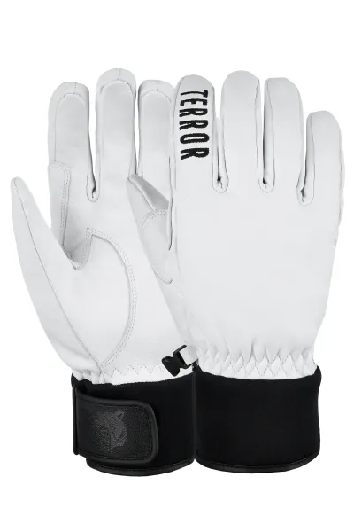 Перчатки Terror-Leather Gloves Black в Волгограде