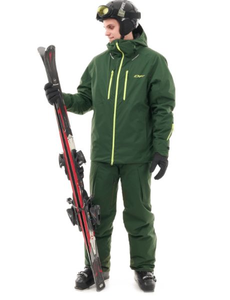 Куртка горнолыжная Dragonfly утепленная Gravity Man Khaki в Волгограде