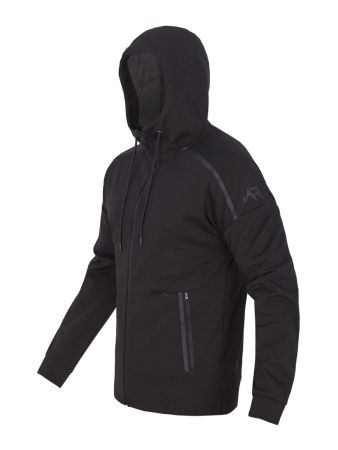 Куртка мужская из футера "Иртыш" (черный 90003)