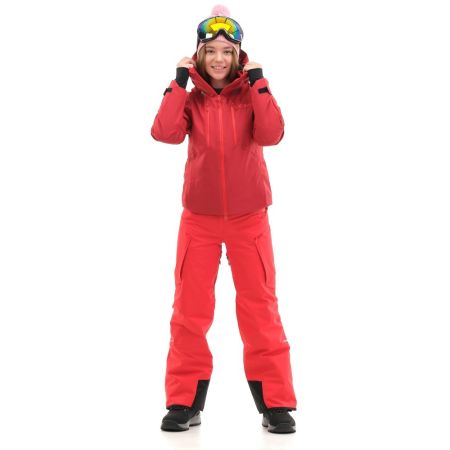 Брюки горнолыжные Dragonfly Gravity Premium Woman Red Fluo в Волгограде