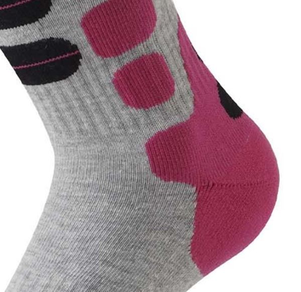 Купить Носки LENZ Skiing 2.0 Light Grey/Pink в Волгограде