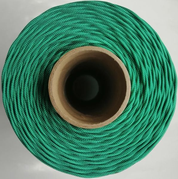  Шнур ПА плетеный 16-ти пр.с ПА серд.d 3мм зеленый,синий в Волгограде  