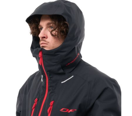 Куртка горнолыжная Dragonfly утепленная Gravity Man Black-Red в Волгограде