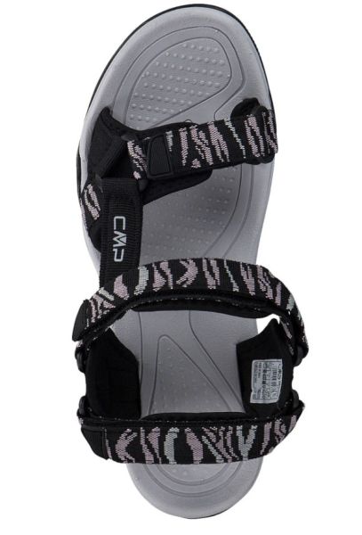 Купить сандалии cmp hamal wmn hiking nero-pale rose черный в Волгограде