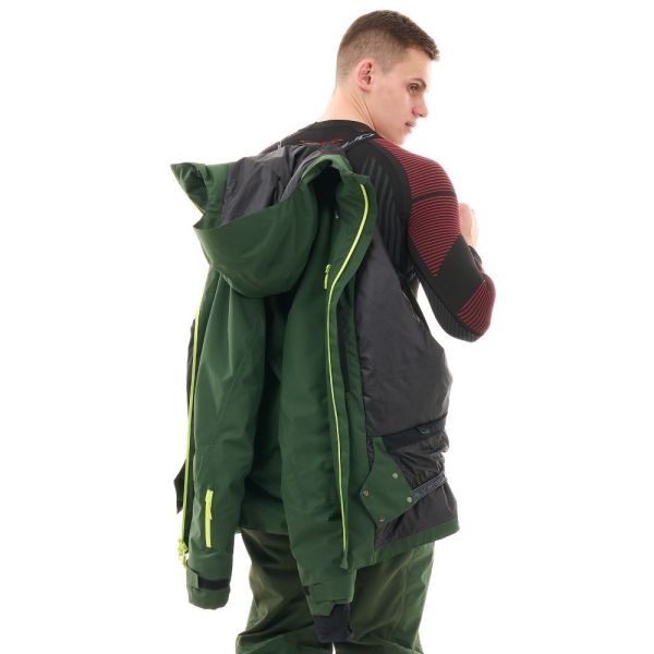 Куртка горнолыжная Dragonfly утепленная Gravity Man Khaki в Волгограде