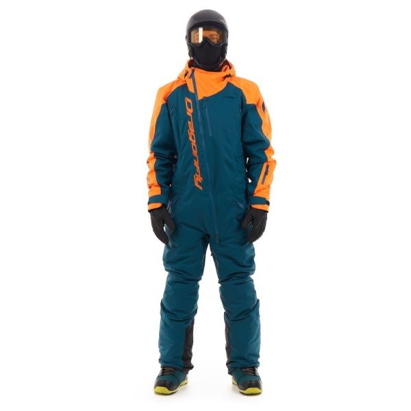 Комбинезон сноубордический Dragonfly Gravity Premium Man Dark Ocean-Orange 2024 в Волгограде