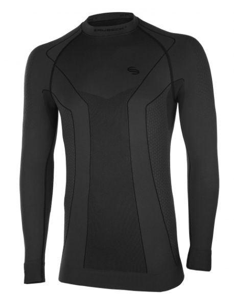 Футболка Brubeck Extreme Thermo LS1529М черный в Волгограде