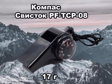 Компас-термометр (свисток) Следопыт на блистере PF-TCP-08
