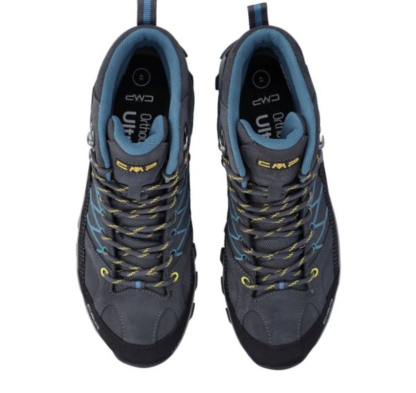 Купить полуботинки cmp rigel mid trekking shoe wp темно-серый в Волгограде