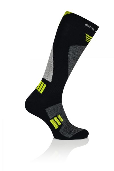 Купить Носки Brubeck Ski Forse черно-зеленый в Волгограде