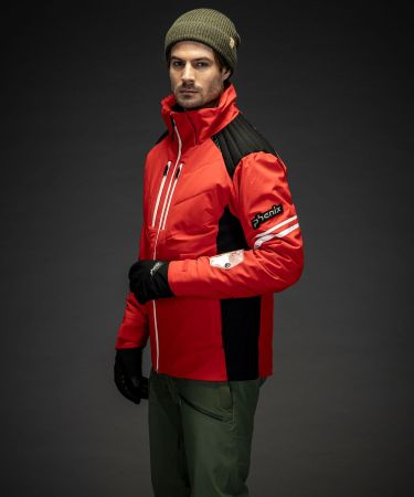 Куртка горнолыжная Phenix Traction с капюшоном RD в Волгограде