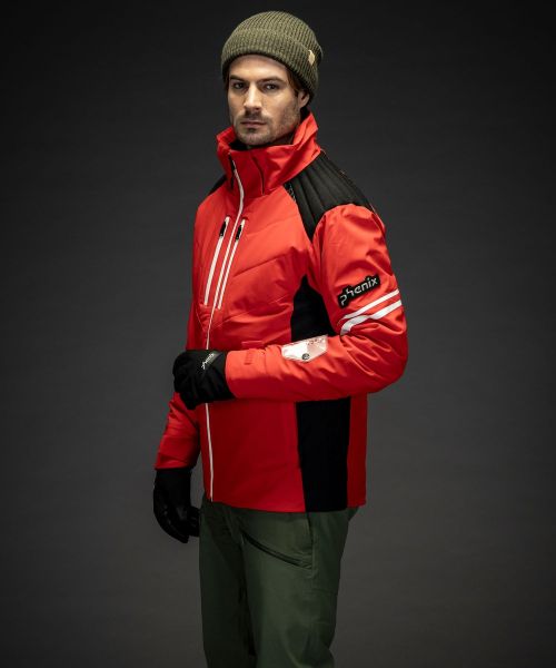 Куртка горнолыжная Phenix Traction с капюшоном RD в Волгограде