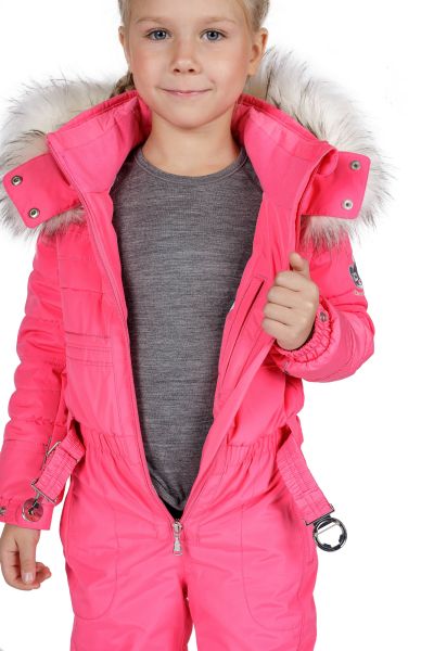 Комбинезон горнолыжный W18-1030-BBGL/A Poivre Blanc розовый в Волгограде