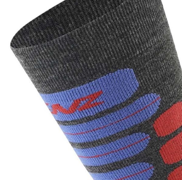 Купить Носки LENZ Skiing Kids Grey/Red/Blue в Волгограде