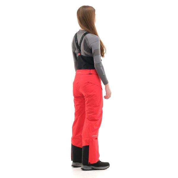 Брюки горнолыжные Dragonfly Gravity Premium Woman Red Fluo в Волгограде