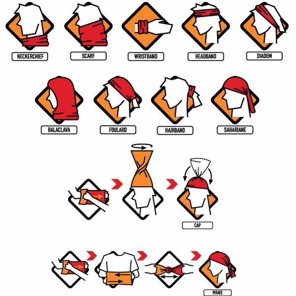 Бандана Buff Thermonet Matewa Garnet