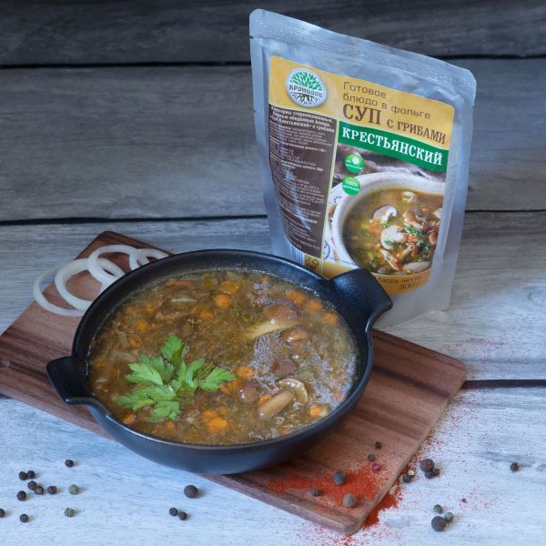 Консервы стерилизованные.Первые обеденные блюда "Суп грибной"