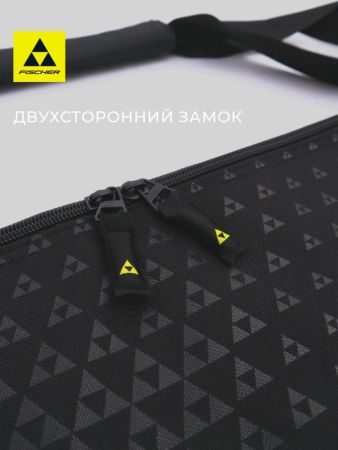 Чехол Fischer для лыж Skicase Eco Alpine 1 Pair-175 черный