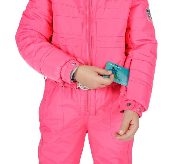 Комбинезон горнолыжный W18-1030-BBGL/A Poivre Blanc розовый в Волгограде