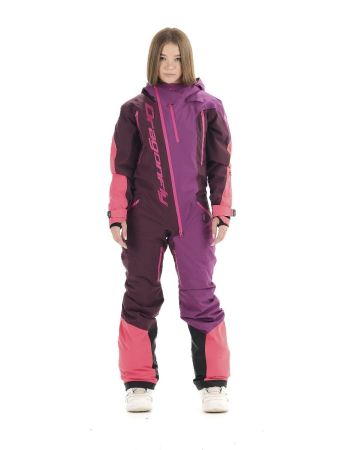 Комбинезон сноубордический Dragonfly Premium Woman Purple&Brown в Волгограде