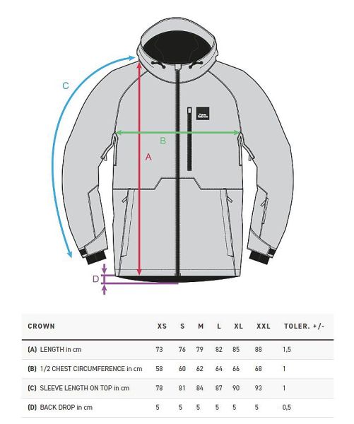 Куртка сноубордическая мужская CROWN JACKET lava red в Волгограде